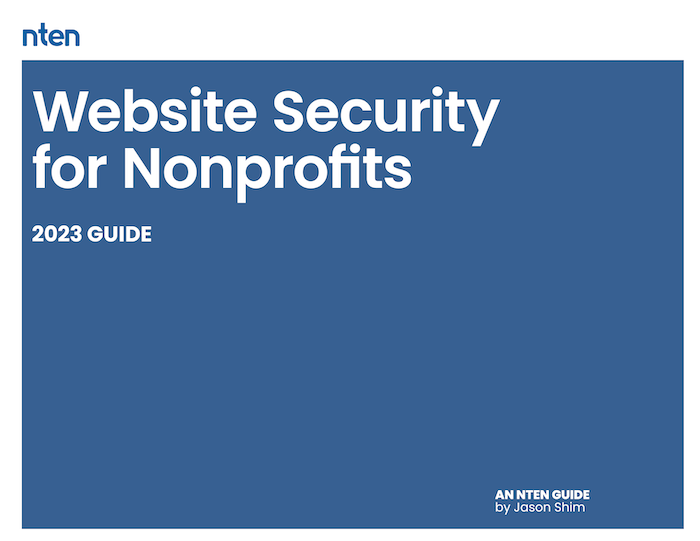 2023 Website Security for Nonprofits