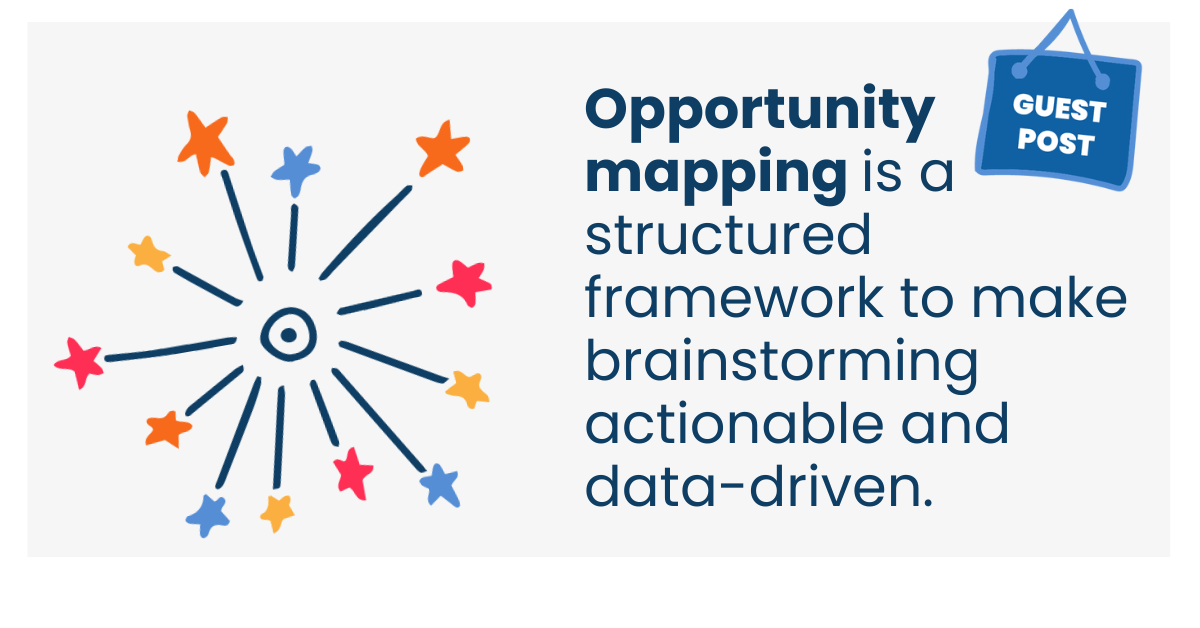 6 steps to elevate brainstorming with opportunity mapping